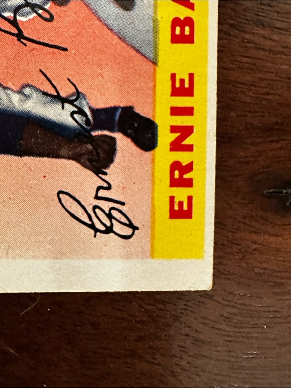1955 Topps Ernie Banks -#28 - Picture 7 of 10
